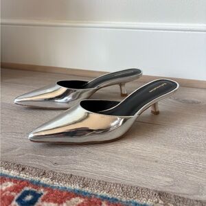 Reformation Wilda Kitten Heel Mule